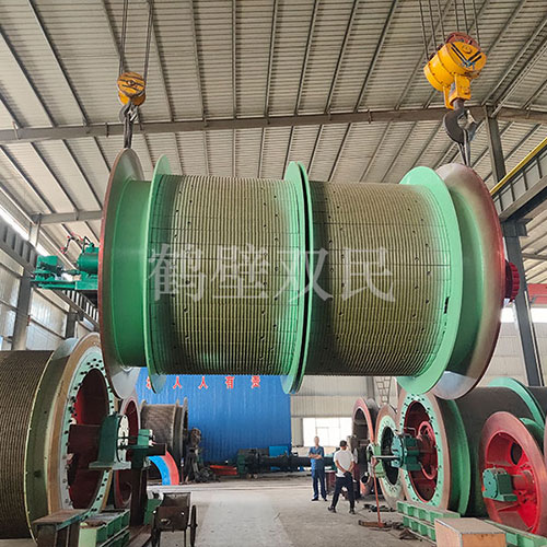 雙筒2米單繩纏繞式礦井提升機發(fā)貨！