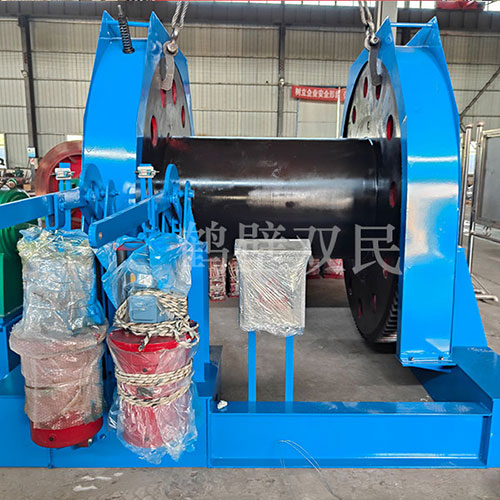 鶴壁雙民鑿井絞車25噸雙筒、16噸雙筒展示與發(fā)貨！